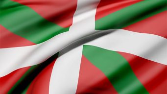 3d rendering of a Basque Country flag